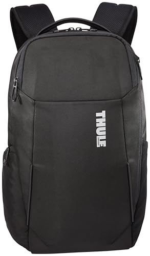 Thule Accent Laptop Backpack New - Fits MacBook - Hardshell Protective Compartment - Quick Access Front Pocket - Side Zipper Pocket - 100% Recycled Fabric - Hidden Back Pocket2