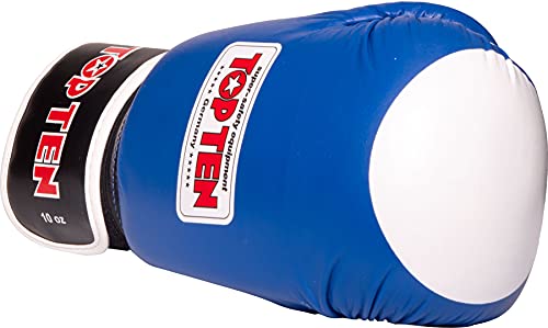 TopTen Guantoni da boxe WAKO - 10 oz, blu