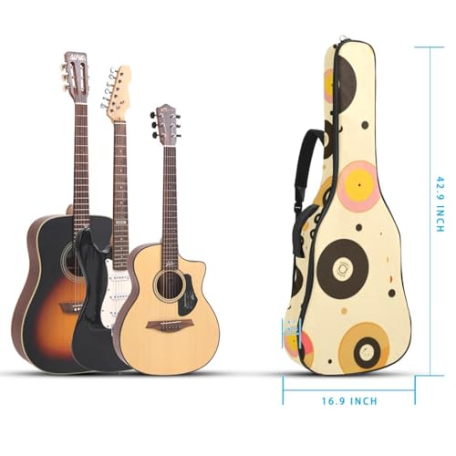 Sac pour guitare étanche à couche d'éponge antichoc
