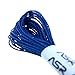 ASR Tactical Braided Kevlar 200lb Strength Survival Cord Rope - 100ft Blue