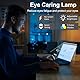 Aigital Eye Care USB-Lampe, USB-Licht für Laptop mit 3 Lichtfarben+10 Helligkeiten und 54-LED-Perle, Flexible Tastatur-Licht für PC, Monitor Light Bar,LED Screenbar, Kein Blenden