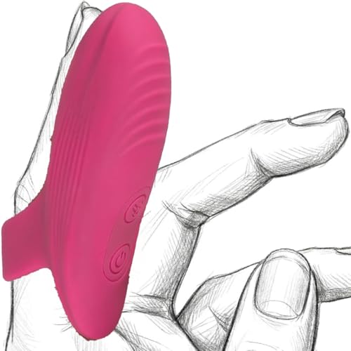 Vibromasseur de doigt pour rompre la routine sexuelle coque silicone rechargeable