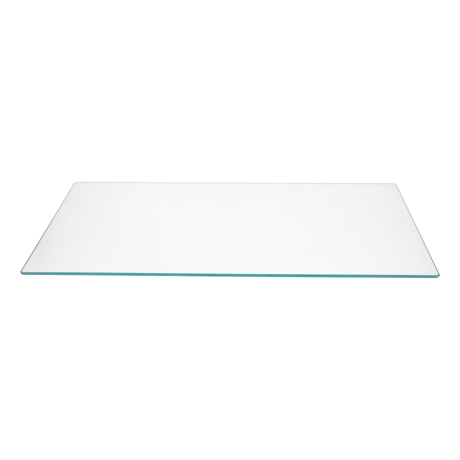 Liebherr 7271476 Glasplatte Glasboden Abstellplatte Glastrageplatte Absteller Glasablage Glas transparent klar 455x262mm Gefrierschrank Kühlschrank Kühlgerät