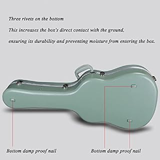 Étui De Guitare Acoustique, Rembourrage épais De Sac De Guitare étanche En ABS Pour Guitares Classiques Acoustiques (B) - Les Beatles, Paul McCartney, John Lennon, RIngo Starr, George Harrison Étui De Guitare Acoustique, Rembourrage épais De Sac De Guitare étanche En ABS Pour Guitares Classiques Acoustiques (B) – Image 2