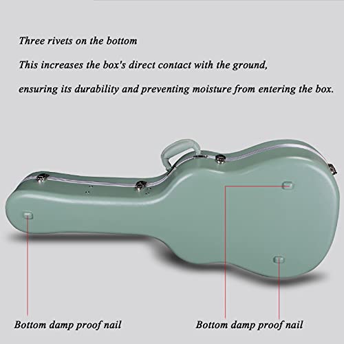 Étui De Guitare Acoustique, Rembourrage épais De Sac De Guitare étanche En ABS Pour Guitares Classiques Acoustiques (B) - Les Beatles, Paul McCartney, John Lennon, RIngo Starr, George Harrison Étui De Guitare Acoustique, Rembourrage épais De Sac De Guitare étanche En ABS Pour Guitares Classiques Acoustiques (B) – Image 3