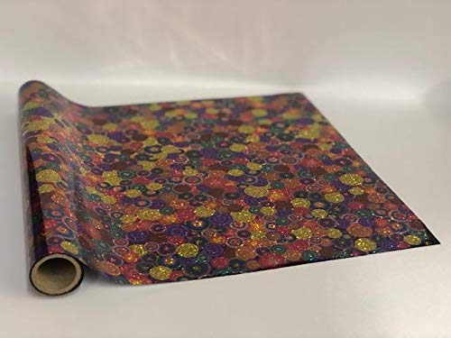 Artistic Painting Studio Foil Transfer Sheets - APS Metallic Foils (Galaxy Glitter, 15 Feet)