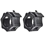 RLXPT Olympic Barbell Clamp Collar, 2 Inch Barbell Clips, Quick Release Pair of Locking 2″ Olympic Bar, Great for Weightlifting Workout