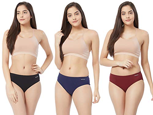 Image of Fruit of the Loom Women's Bikini(Colors and Prints May Vary) (Pack of 3)