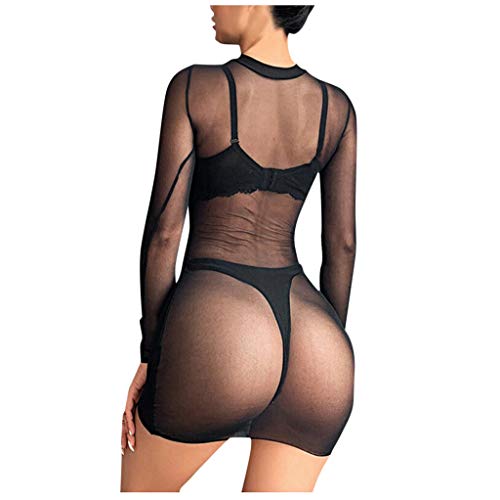 Blingko Sexy Kostüme Frauen, Sexy Kleid Damen Erotisch Tanga Dessous-Set Sexy Kostüm Erotik BH Lingerie Nachtwäsche… – Bild 4