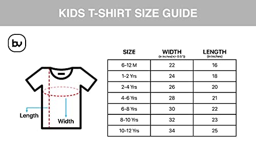 Image of Branded Boys Regular Fit Solid Plain 100% Cotton Bio Wash Fabric Kids t Shirts Slim Fit Round Neck Half Sleeves T-Shirt for Casual Wear in Summer Pack of One