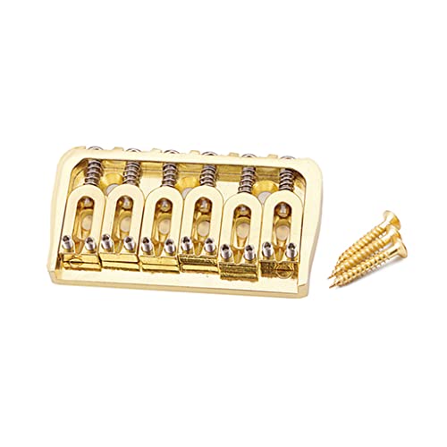 Chevalet trémolo haut de gamme pour guitare électrique et support mural transparent