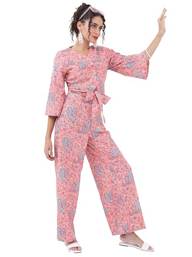 Vishudh Women's Co-ord Set | Trendy Matching Set for Casual & Chic Looks | Stylish Top & Bottom Co-ord for Women