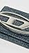 Diesel Women's 1DR Tri Fold Coin XS II Wallet, 420 - Medium Blue, One Size