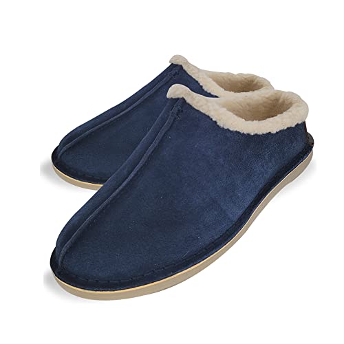 Clarks Shearling Collar Clog Slipper