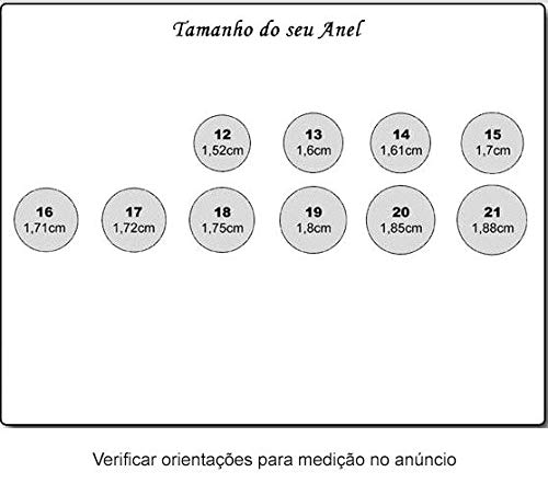 Anel Solitário Folheado A Ouro 18K Com Pedra 4mm