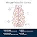 Gerber Baby Unisex Sleepbag Wearable Blanket, Retro Floral, 0-6M