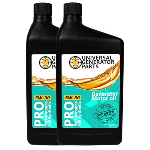 Universal Generator 5W-30 Synthetic Oil, 2 Quart