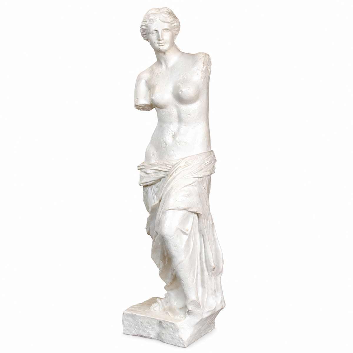 Parastone Venus de Milo Figure 29 cm - Greek Statue of Aphrodite - Classic Sculpture from the Mouseion Series - Antique Art Figure for Living Room, Office & Collection