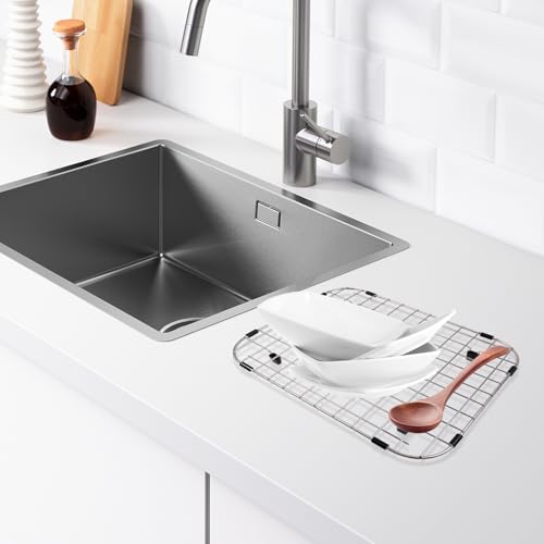 Protector para Fregadero Cocina Acero Inoxidable 2 Pzas 14x12 miniatura 4