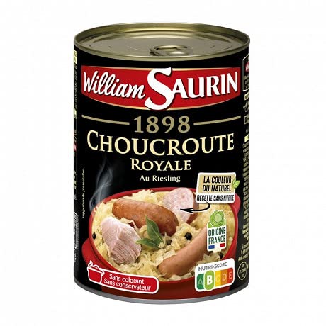 Royal Choucroute 400 g | William Saurin | (4 unidades) | Best Deal