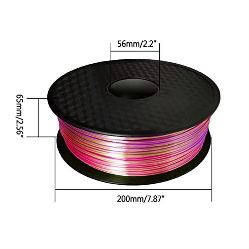 Filament d'impression 3D bicolore 1.75mm consommable soie bobine - 5