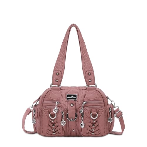 Image of Angel Kiss Small Purse Handbag for Women Crossbody and Shoulder Bags Multipocket Soft Hobo Purses