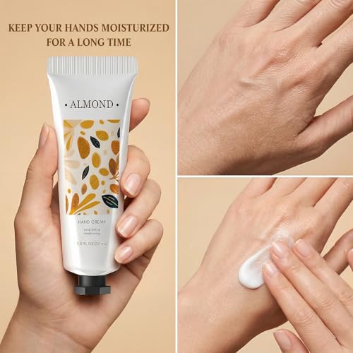 Image of spa luxetique 50 Pack Hand Cream for Dry Cracked Hands,Mini Hand Lotion Travel Size for Women,Small Bridesmaid Proposal Gifts,Bulk Teacher Appreciation Gift Set,Bachelorette Party Favors Christmas