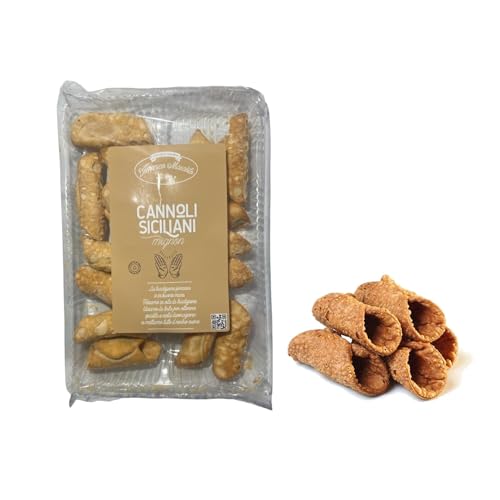 Cialde di cannoli siciliani mignon - Offerta 54 cannoli Mignon