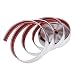 WICHEMI Chrome Trim Car Moulding Tape Trim Strip Car Door Edge Guard Protector DIY Exterior Decoration for Window Bumper Grille Guard Protection (5m × 25mm, 16.4ft x 1")