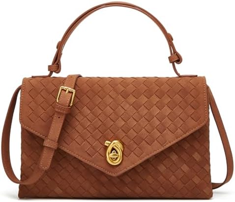 Upbull Trendy Woven Evening Clutch Purses Women PU Leather Evening Handbags Underarm Shoulder Crossbody Purse Wedding Wallet image 4