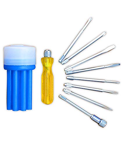 Saleshop365� 8 Blades Combination Screw Driver Set with Tester (B0845QGDZK) Amazon Price History, Amazon Price Tracker