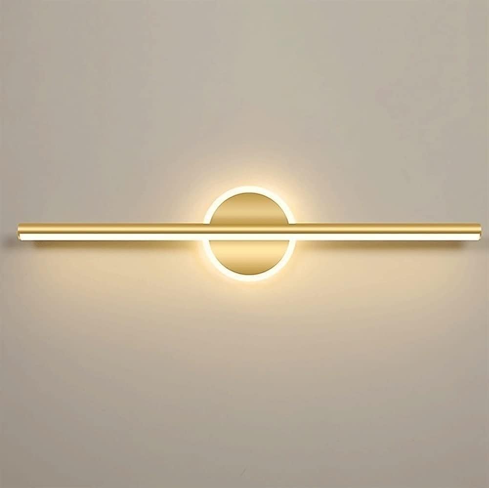 FZQSXAZU Modern d Bathroom Vani Wall Sconce - Nordic Creative Long Mirror Strip Light Mid-Century Linear Lamp for Slish Decor