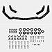 Spec-D Tuning Spec Style Front Bumper Lip Chin Spoiler Splitter Compatible with 2018-2023 Ford Mustang GT