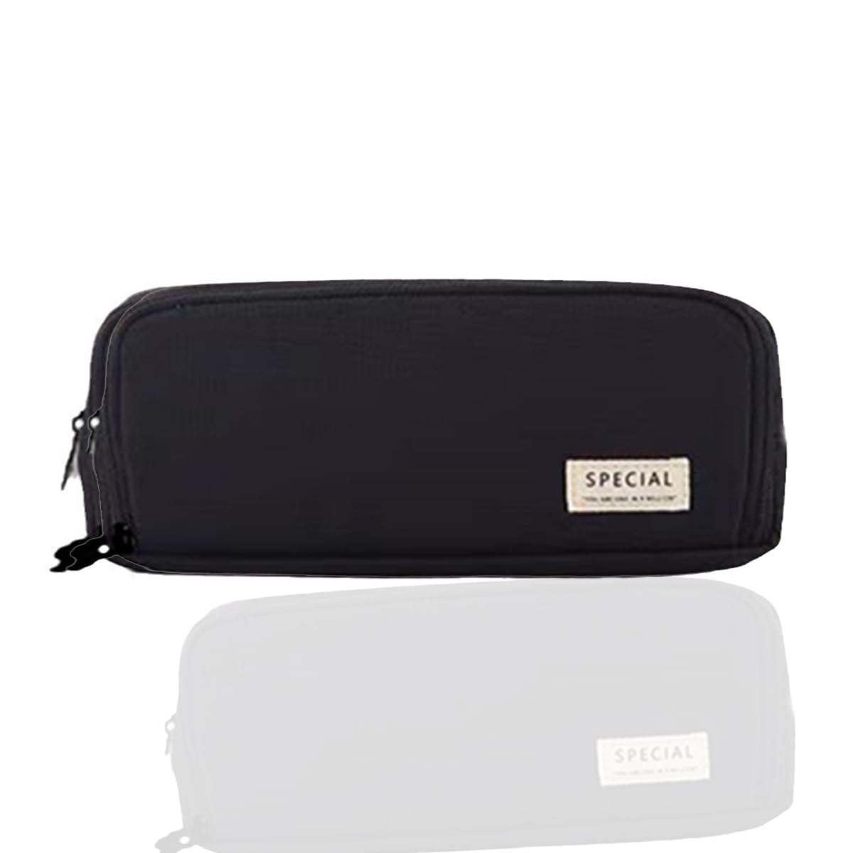 Impgook Premium 3-Compartment Pencil Case - Durable Spacious Organizer for School Travel Versatile Stationery & Gadget Storage