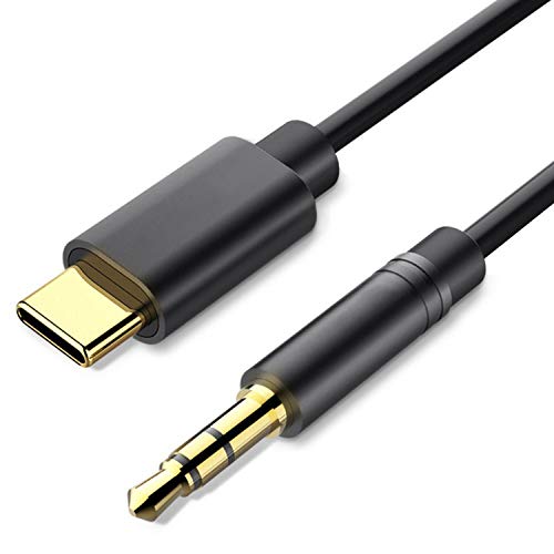 USB Type C to Male 3.5mm Headphone Jack Adapter Ewadoo Car Aux Cord