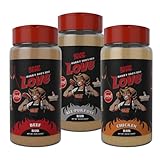 Jealous Devil Harry Soo's BBQ Love Rubs - Chicken, Beef, & All-Purpose - Variety 3 Pack