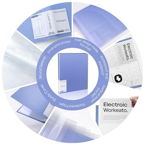 Porte-documents d'art robuste avec protections transparentes 30 poches - 6