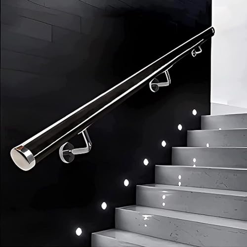 Rambarde d'escalier acrylique transparente contre les risques de chute