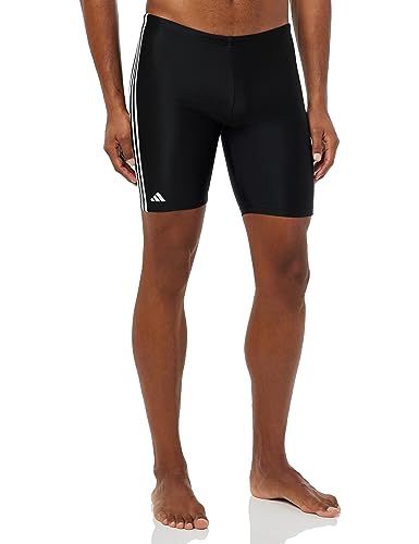adidas Classic 3-Stripes Swim Jammers Swimsuit para Hombre, Negro (Black/White), S