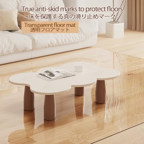 Tapis de chaise de bureau antidérapant en PVC robuste de 2 mm - 8
