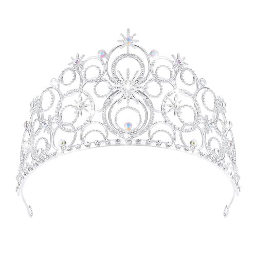 Kids Glinda Bubble Crown Princess Tiara Costume Headwear for Girls Birthday Party