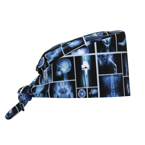 Image of Surgical Caps Men Women, Scrub Cap with Sweatband Adjustable