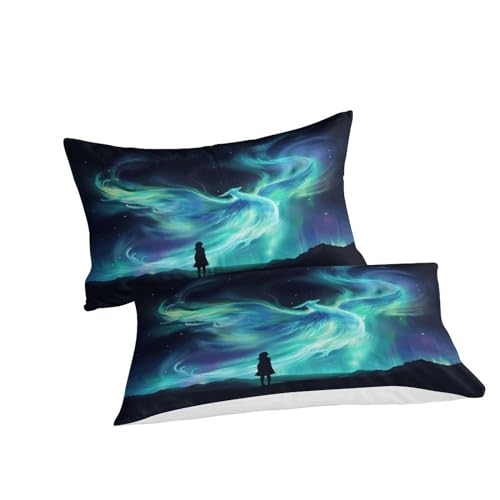 Parure de lit animaux sauvages 200x200 housse de couette microfibre Phénix 3D - 5