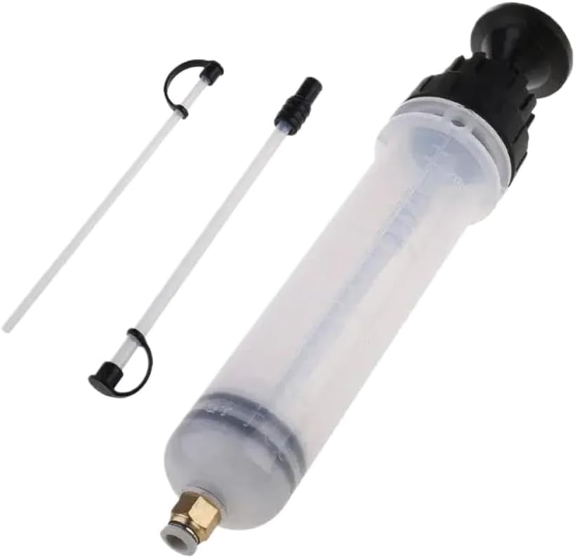 Manual Fluid Evacuator Pump with Hose for Brake Fluid, Oil, and Coolant Extraction and Filling – 500cc / 200cc Capacity(500ML)