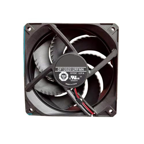 RTDPART Ventilador de refrigeración para MARTECH DF1202512RFMN DC12V 0.37A 12CM 2PIN Nuevo