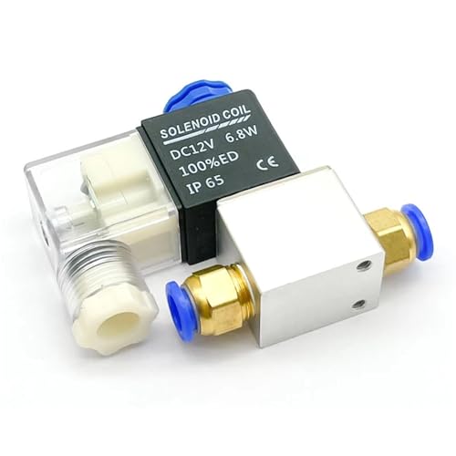 Électrovanne pneumatique haute précision 2V025-08 DC12V durable