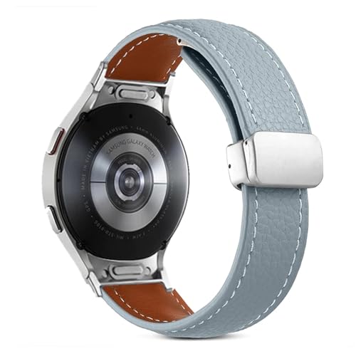 [�����ȓX] �ɓK��Samsung Galaxy Watch 6 4 Classic 43 47mm 5Pro �p���ԂȂ����U�[�o���h Galaxy Watch 7 6 5 4 40 44mm �u���X���b�g�p�X�g���b�v(LU Silver)