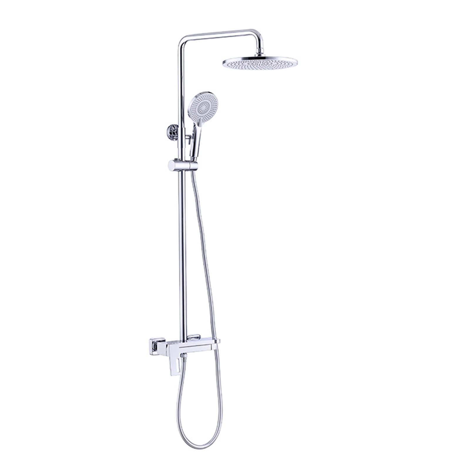 Système de Douche Effet Pluie Réglable anti calcaire avec Douchette
