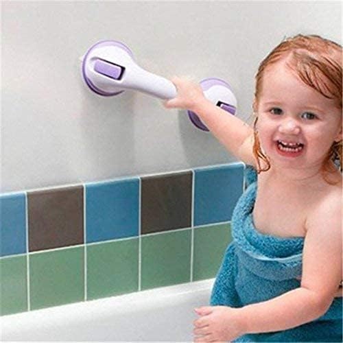 KANVIPRIYA Grab Bar Handle Vacuum Sucker Suction Toilet Bathroom Safe Helping Handle Without Drilling Anti Slip Support Shower Support, Bath-tub Support, Door Helping Handle 1