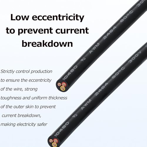Cable de PVC de 2 hilos y 0.5mm² para interconexión de equipos electrónicos y audio 6
